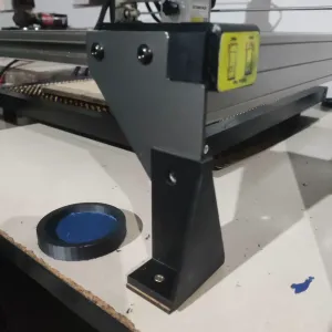 Fixed elevated stand for Atomstack S20pro laser engraver.