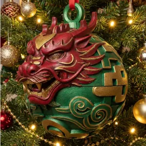 Dragon Head Christmas Bauble | Year of the Dragon Decor