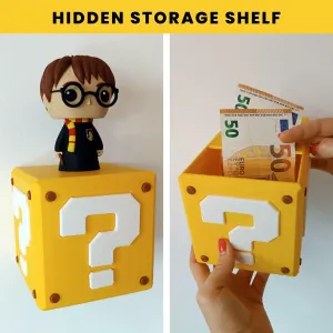 Super Mario Hidden Storage Shelf