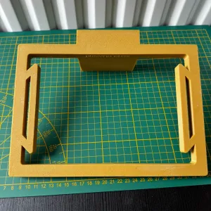 Bag holder for cabinet door