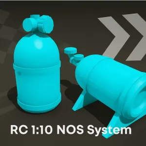 RC 1:10 Car Drift NOS System Accessories