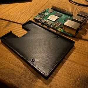 Raspberry Pi 5 Case/mount +model for Pi 5 with cooling
