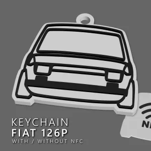 Keychain Fiat 126p