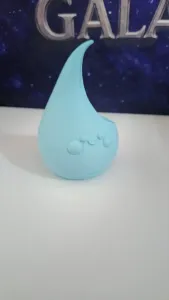 Water drop-shaped pen holder