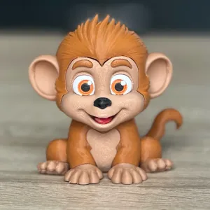 Friendly cute Monkey (multipart)