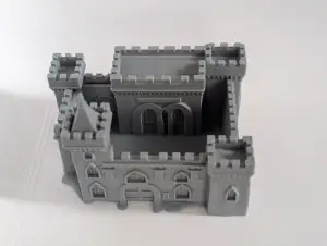 Medieval Castle | Diorama, Desk Organizer, Planter
