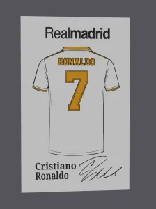 F1 - Real Madrid Christiano Ronaldo Jersey