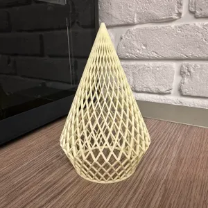 Mesh Christmas Cone – Decorative Tree Lantern (No Supports)