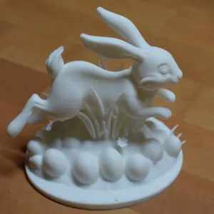 Laufende Osterhase