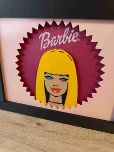 Barbie Shadow Box