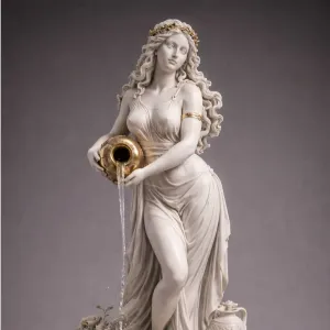 Greek Goddess Statue – Classical Decorative Sculpture