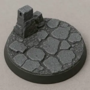 3D printable miniature bases Warhammer ,Wargaming Stonescape