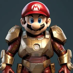 IRON MARIO / SUPER MARIO IRON MAN