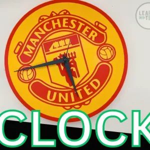 MANCHESTER UNITED STYLE WALL CLOCK