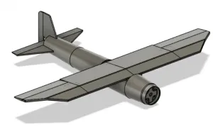 Small rc airplane