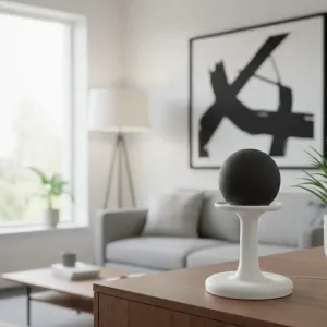 Organic "Stone" Stand for Amazon Echo Dot