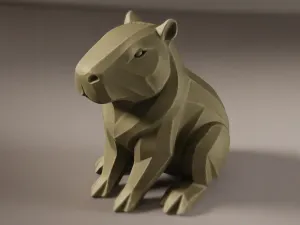 Capybara figurine