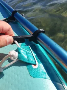 SUP board paddle holder clip- no support