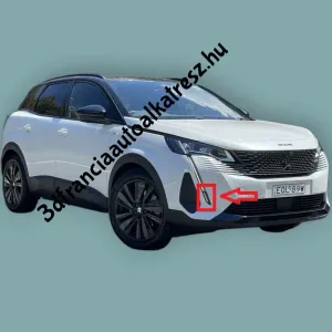 Peugeot 3008/5008 első lökhárító díszítés 9836826677