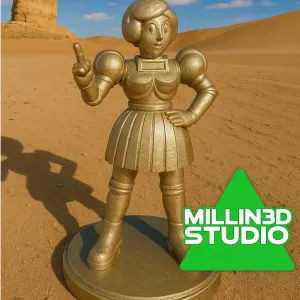 Spaceballs - Dot Matrix Female Droid Robot maid