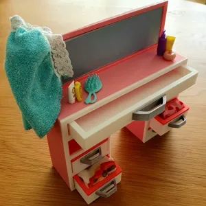 Barbie Dollhouse Vanity Dressing Table