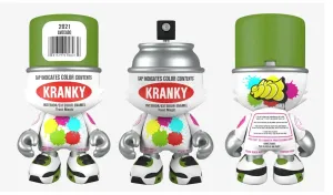 Super Plastic Kranky Spray Fan Art Toy