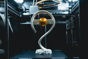 Soccer Trophy Suspended String
