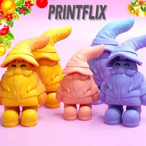 CUTE FLEXI TINY GNOME ( CHRISTMAS SPECIAL)