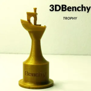 Benchy trophy