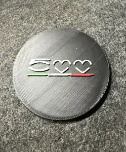 Fiat 500 car cup holder