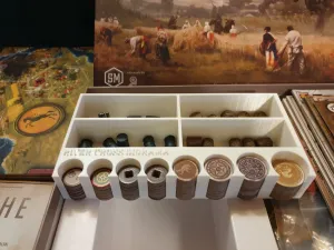 RCD Scythe board game Organizer for Resources / Money Tokens