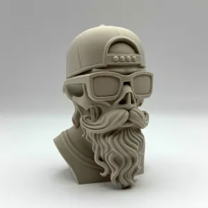 Gents Skeletal Bust