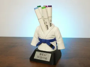Porta-canetas Kimono - Faixa Azul