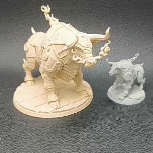 D&D Gorgon Monster - TTRPG RPG DnD miniature