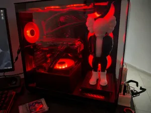 PC Case Fan Display Plate