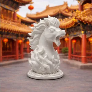 Fiery Horse Statue