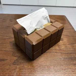 巧克力外观纸巾盒(抽纸盒)