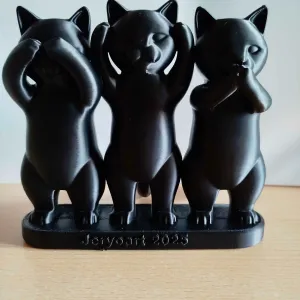 Three Wise Cats