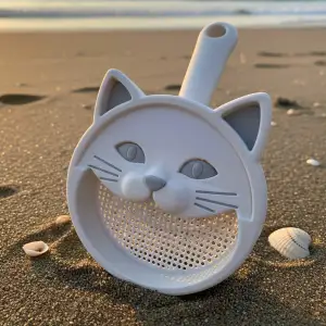 Cat That Eats Sand a funny cute summer toy