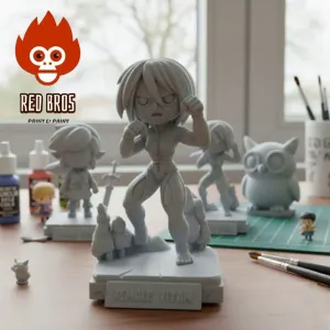 ¡Pequeña, letal y cristalina! – Titán Femenina Chibi (Annie)