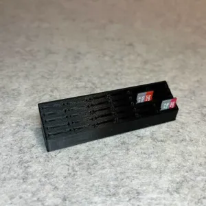 Stand holder for 30 MicroSD cards