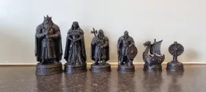 The Northmen's Gambit: Medieval Viking Chess Set