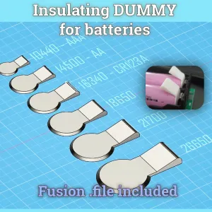 Insulating dummy for batteries