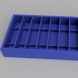Modular Tool Storage Box with lid– Drill Bits & Small Tools