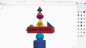 sigma tower top half
