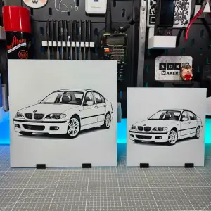 BMW E46 Facelift - Hueforge - 3 Colors
