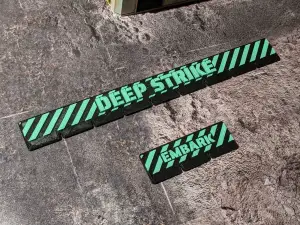 Deep Strike and Embark Marker for 40k