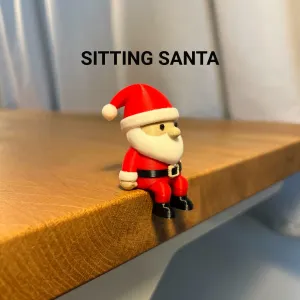 Sitting Santa