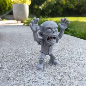 Hands-Up Screamer” - Cartoon Zombie