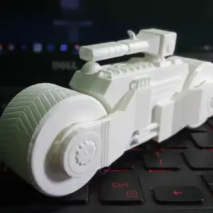 Battle Motorcycle with laser canon